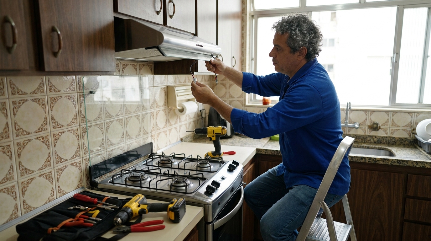Instalação de Coifa em Recife‑PE